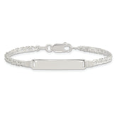 Sterling Silver Children's ID Bracelet